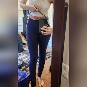 Lululemon Athletica Women's Deep Blue Skinny Pants